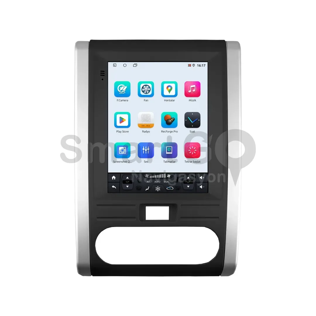 Nissan X-Trail Android Tesla Multimedya Sistemi (2008-2013) - 9.7 İnç