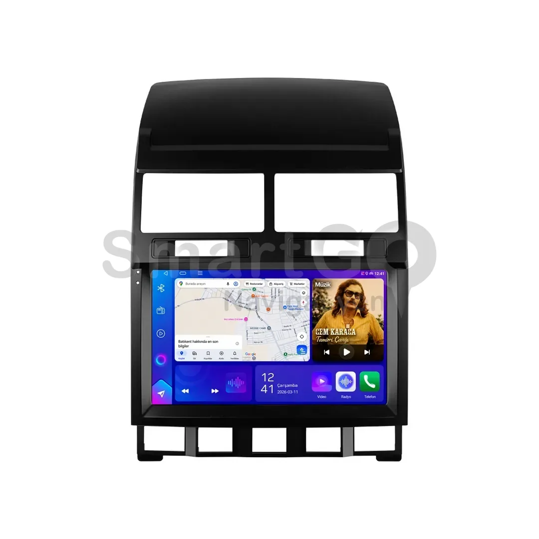 Volkswagen Touareg Android Multimedya Sistemi (2003-2009) - 9 İnç