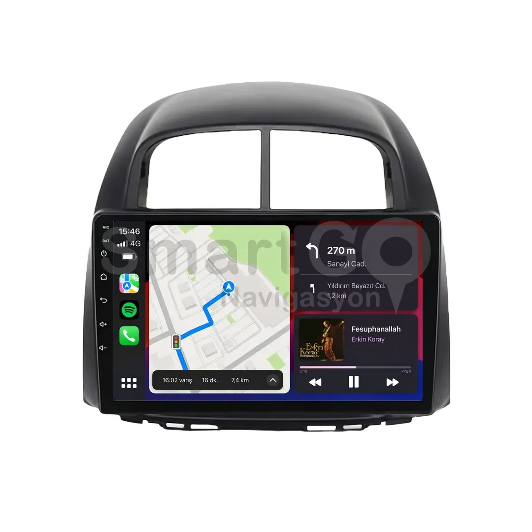 Daihatsu Sirion Android Multimedya Sistemi (2006-2009) - 9 İnç