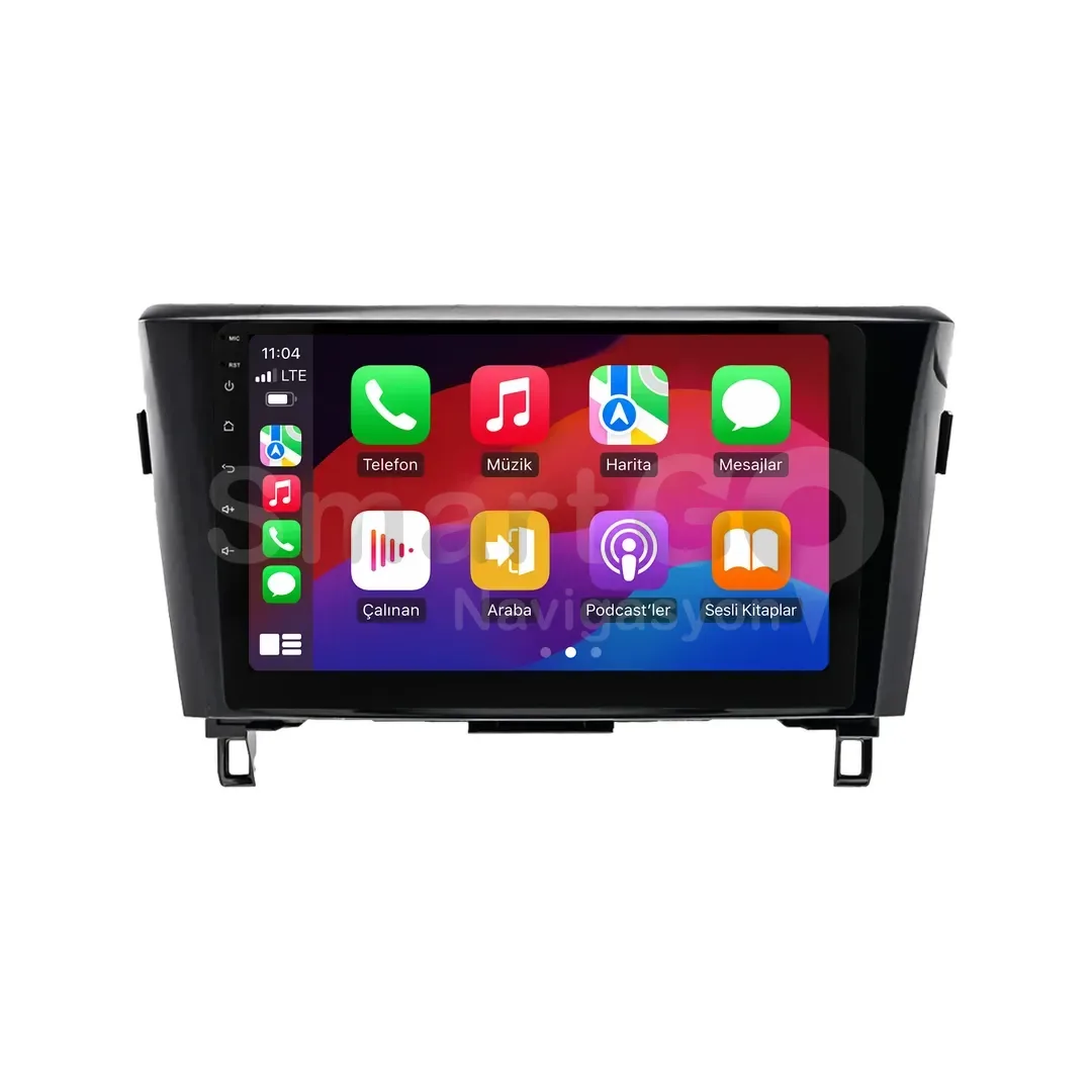 Nissan X-Trail Android Multimedya Sistemi (2014-2021) - Qashqai 10 İnç