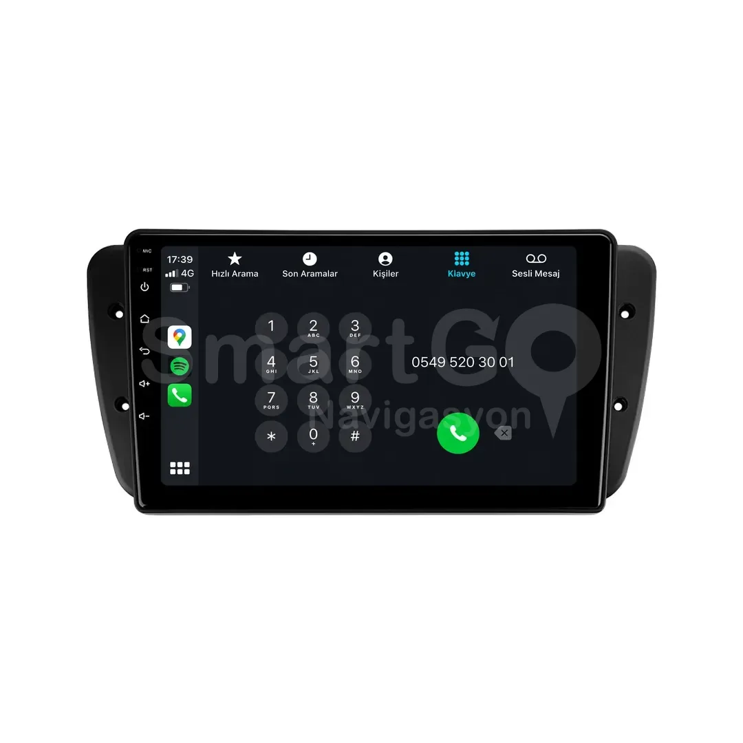 Seat Ibiza Android Multimedya Sistemi (2009-2012) - 9 İnç
