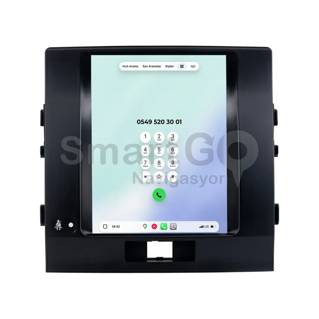 Toyota Land Cruiser Android Tesla Multimedya Sistemi (2008-2015) - 9.7 İnç
