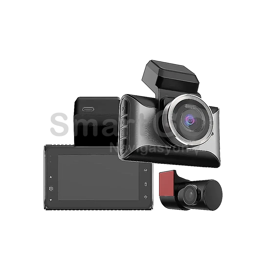 X7 4K+2K GPS Araç İçi Kayıt Kamerası
