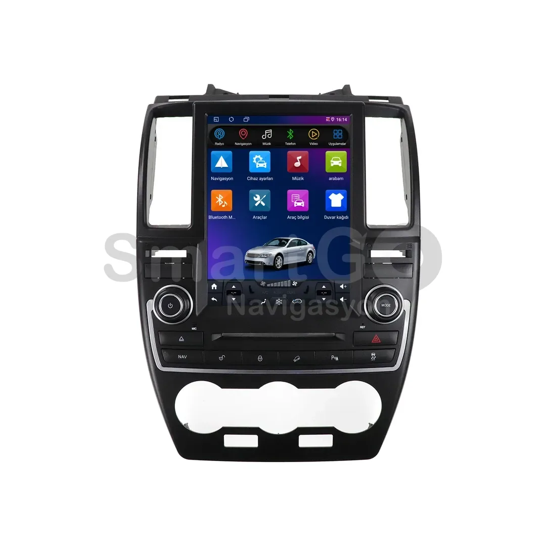 Land Rover Freelander Android Tesla Multimedya Sistemi (2007-2013) - 9.7 İnç