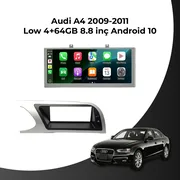 Audi A4 2009-2011 Low 8.8 İnç 4/64 GB Android Multimedya