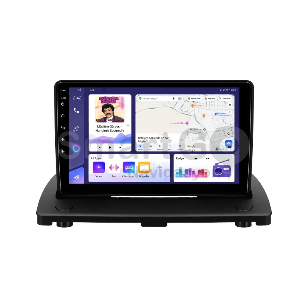 Volvo XC90 Android Multimedya Sistemi (2003-2013) - 9 İnç