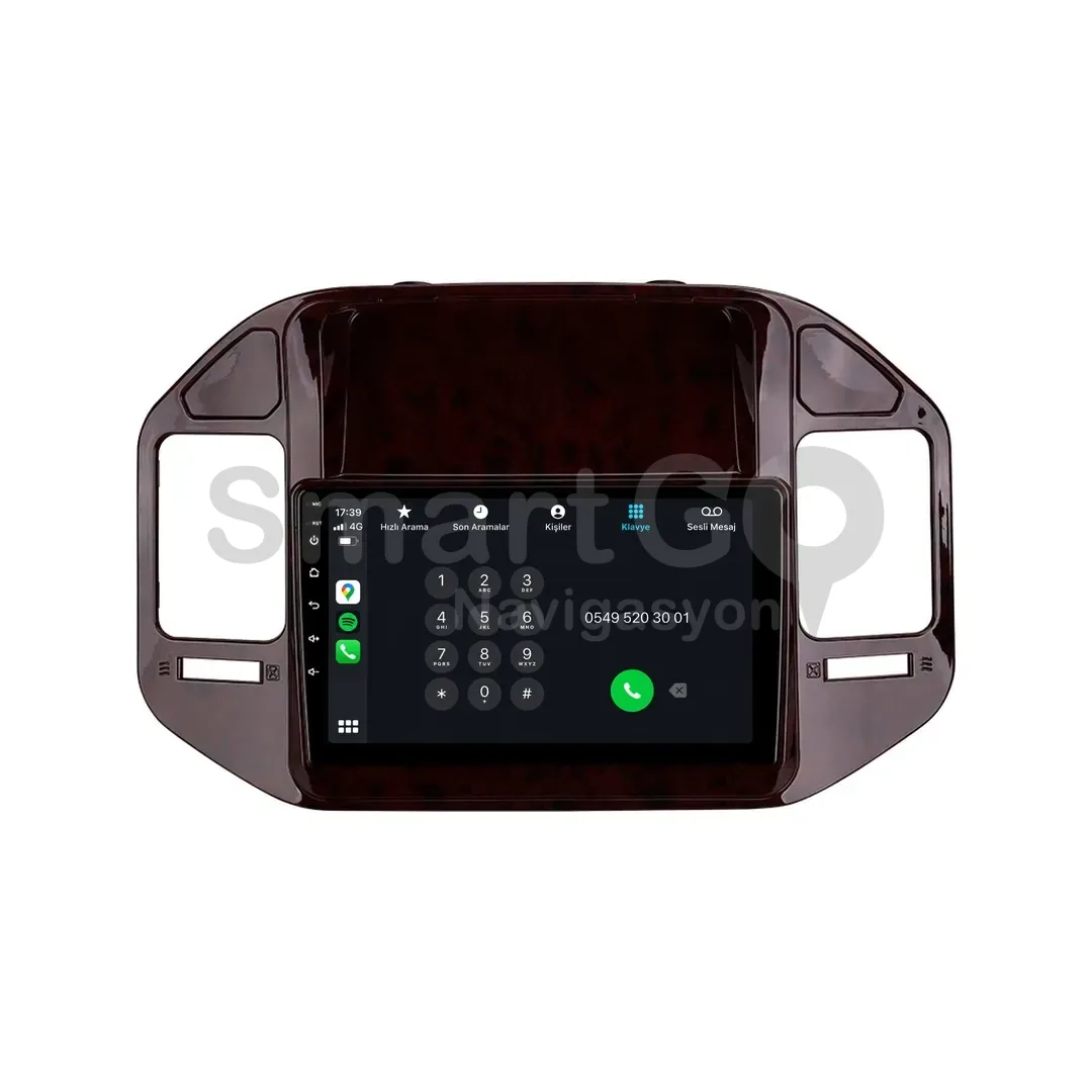 Mitsubishi Pajero Android Multimedya Sistemi (2004-2007) - 9 İnç