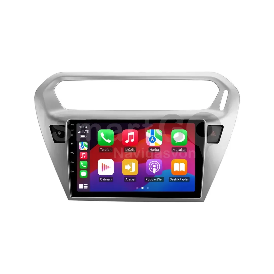 Peugeot 301 Android Multimedya Sistemi (2012-2020) - Citroen C-Elysee 9 İnç Gri
