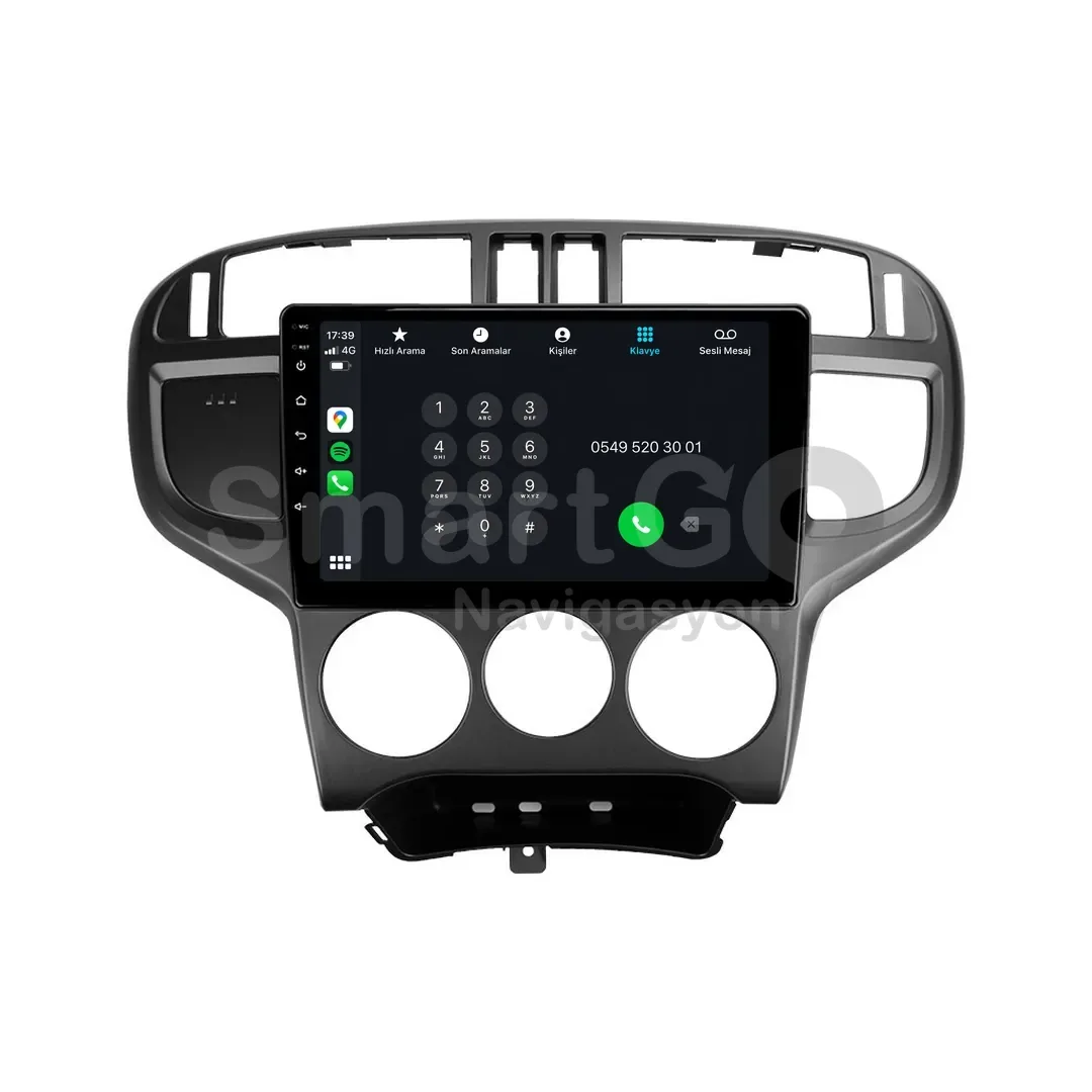Hyundai Matrix Android Multimedya Sistemi (2002-2011) - 9 İnç