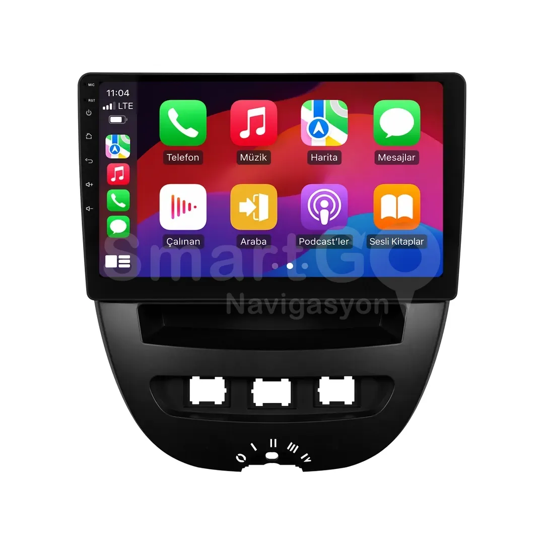 Citroen C1 Android Multimedya Sistemi (2007-2013) - 10 İnç