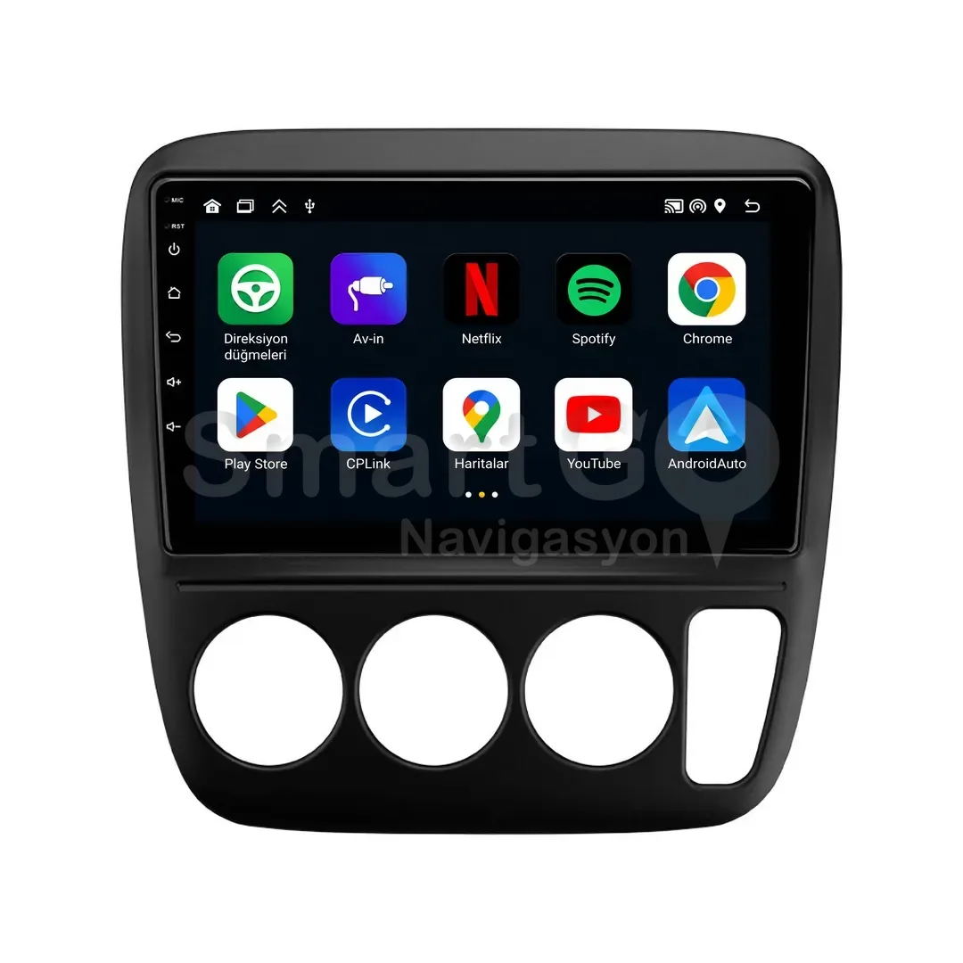 Honda CR-V Android Multimedya Sistemi (1997-2001) - 9 İnç