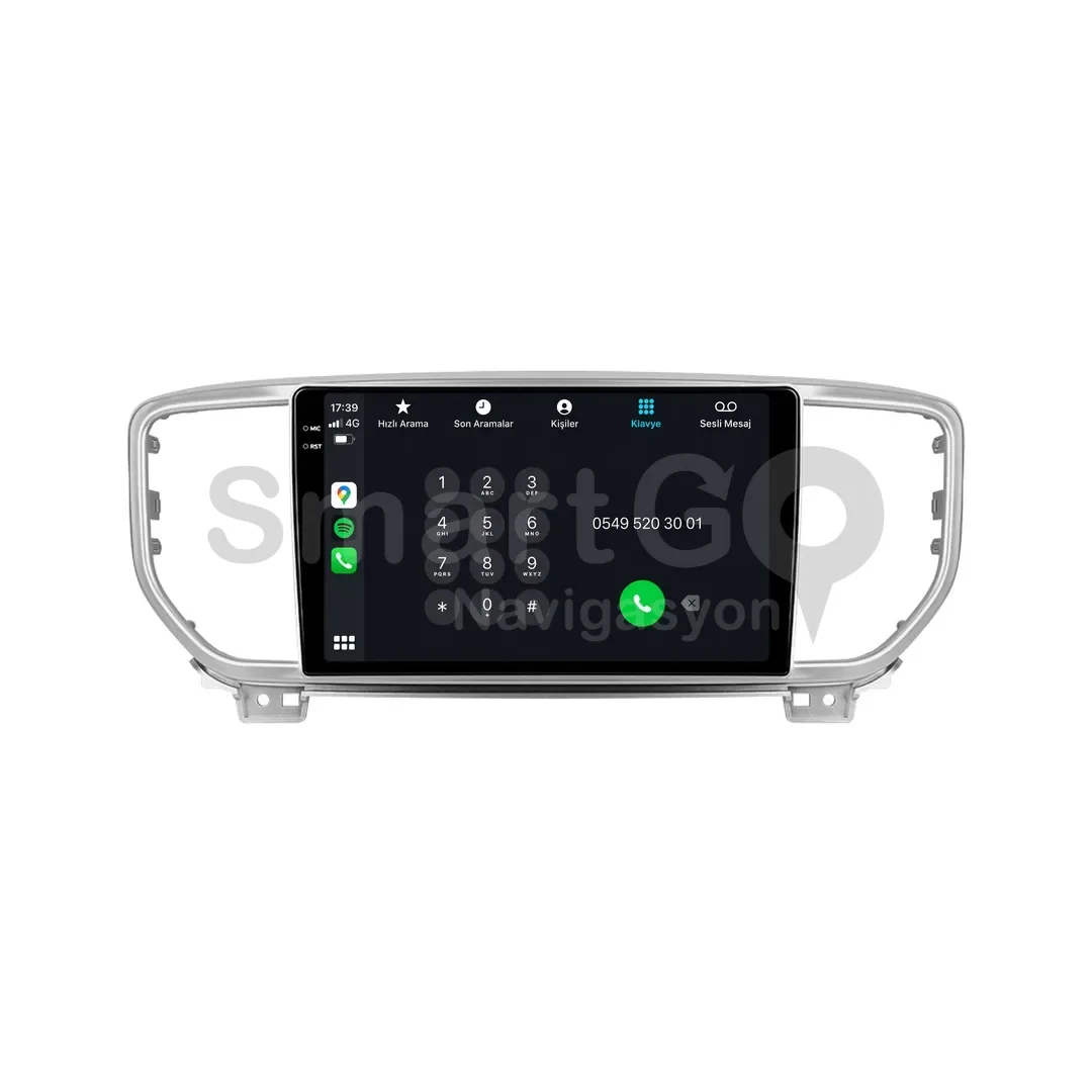 Kia Sportage Android Multimedya Sistemi (2019-2021) - 9 İnç