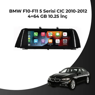 BMW F10/F11 5 Serisi 2010-2012 OEM 10.25 İnç Android Multimedya
