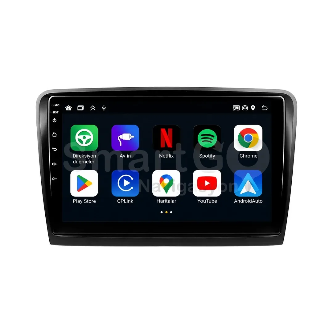 Skoda Superb Android Multimedya Sistemi (2009-2014) - 10 İnç