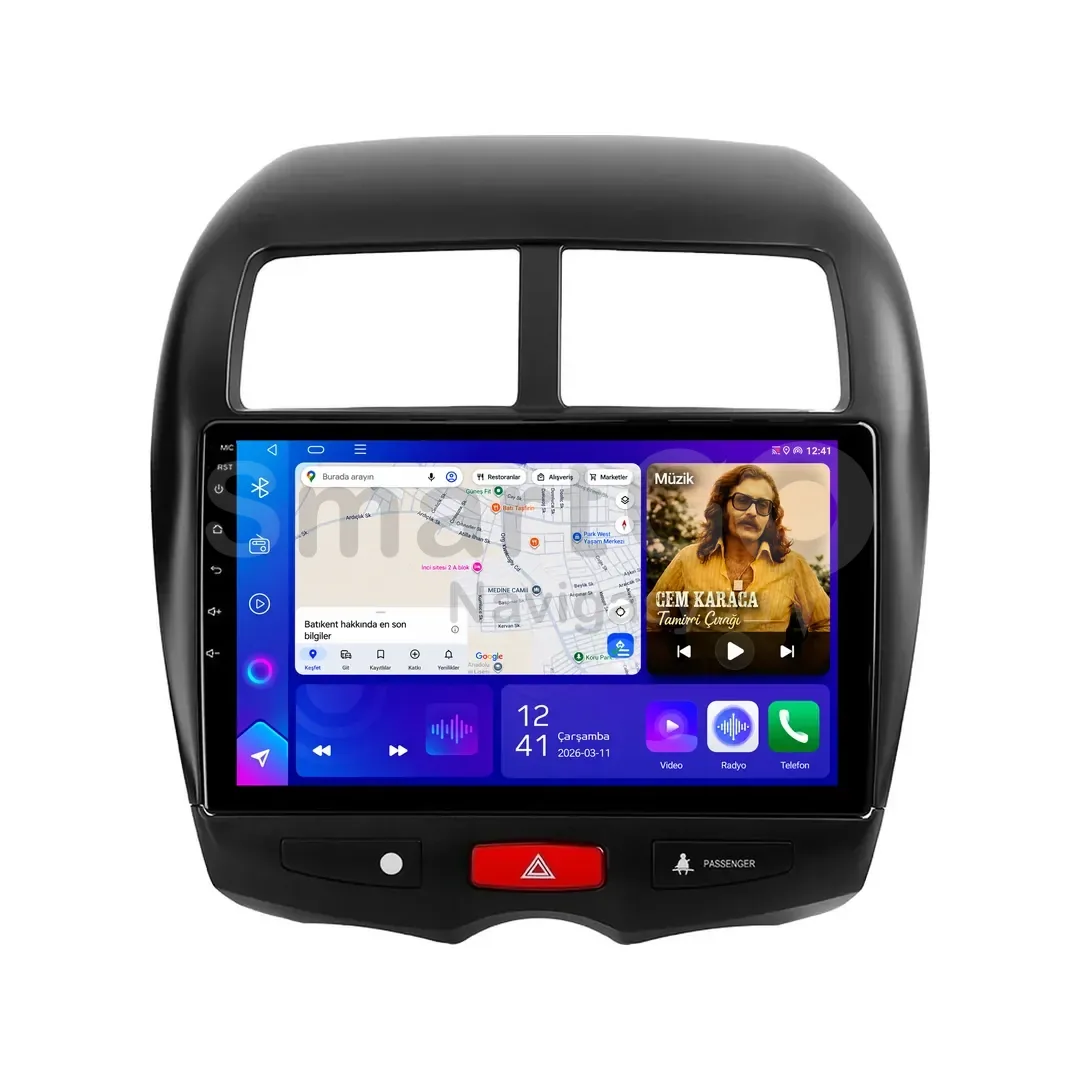 Mitsubishi ASX Android Multimedya Sistemi (2010-2019) - 10 İnç
