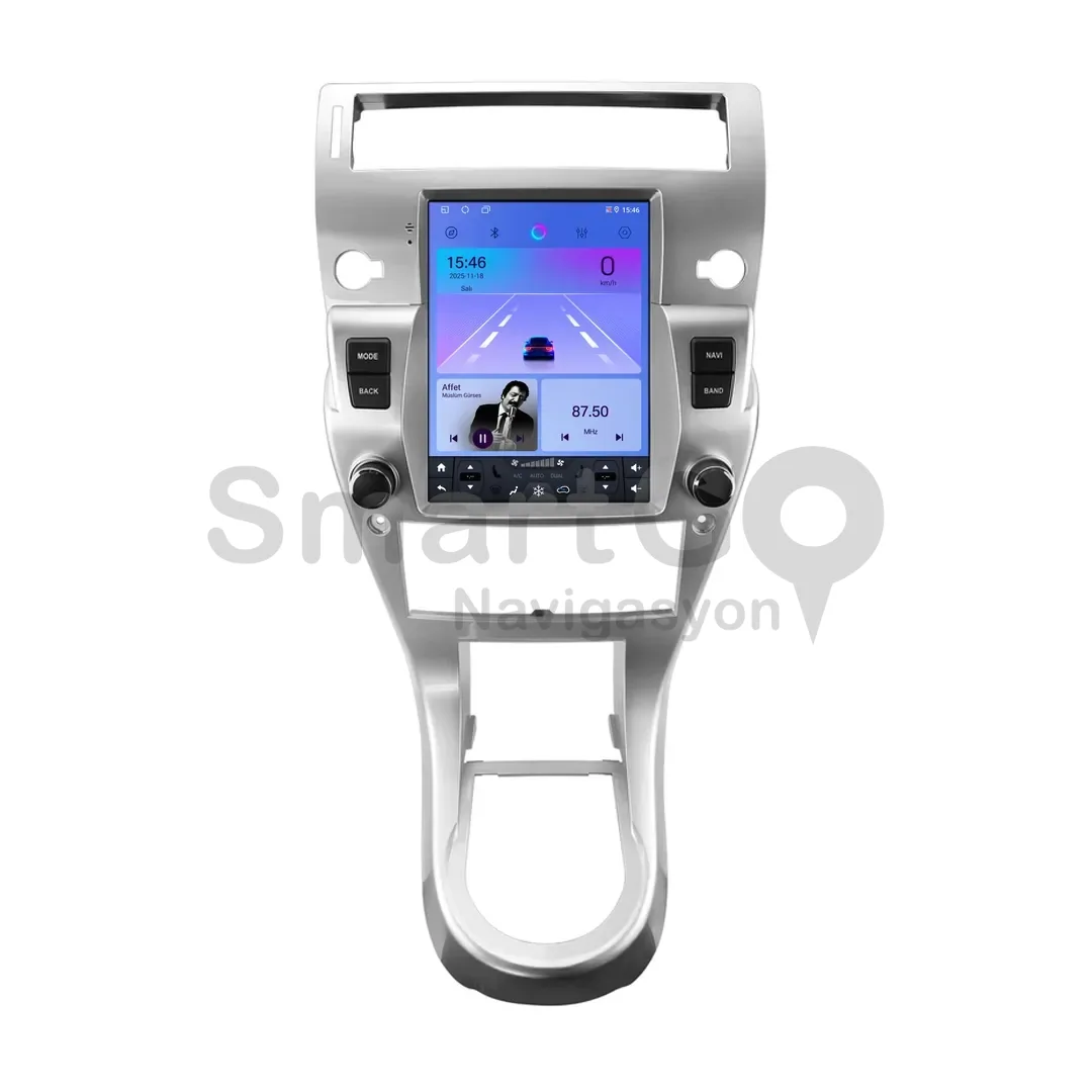 Citroen C4 Android Tesla Multimedya Sistemi (2005-2011) - 9.7 İnç