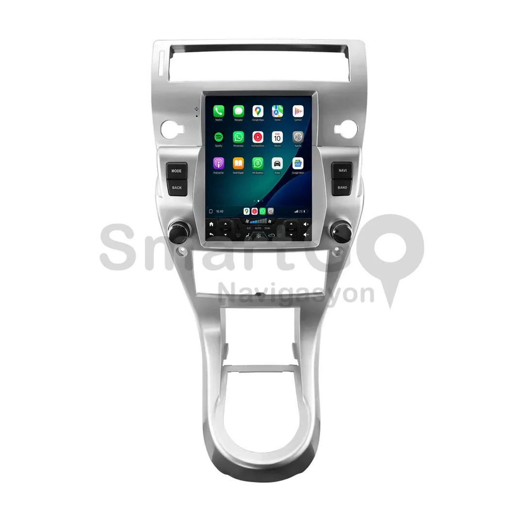 Citroen C4 Android Tesla Multimedya Sistemi (2005-2011) - 9.7 İnç