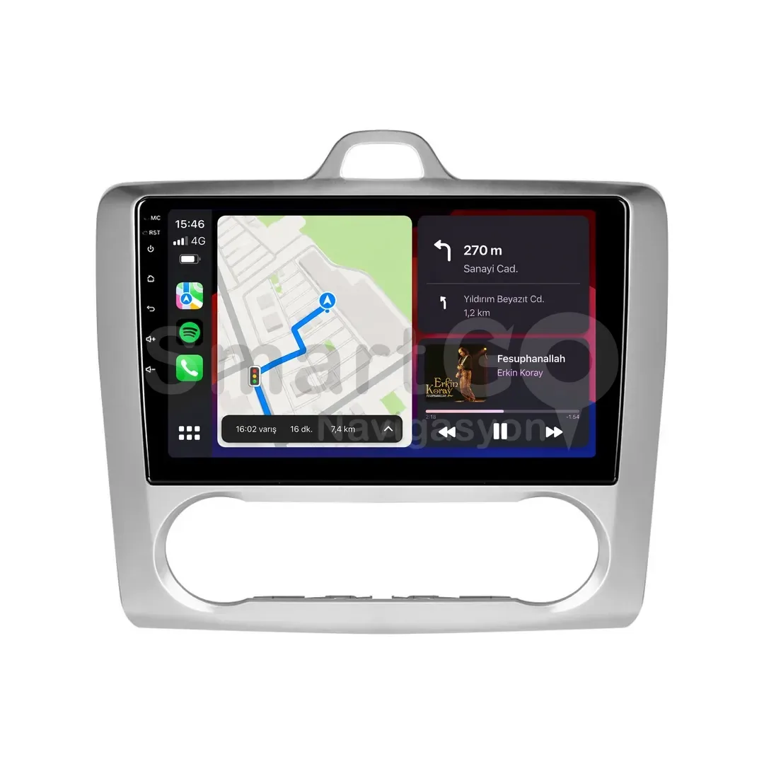 Ford Focus Android Multimedya Sistemi (2006-2011) - Dijital 9 İnç