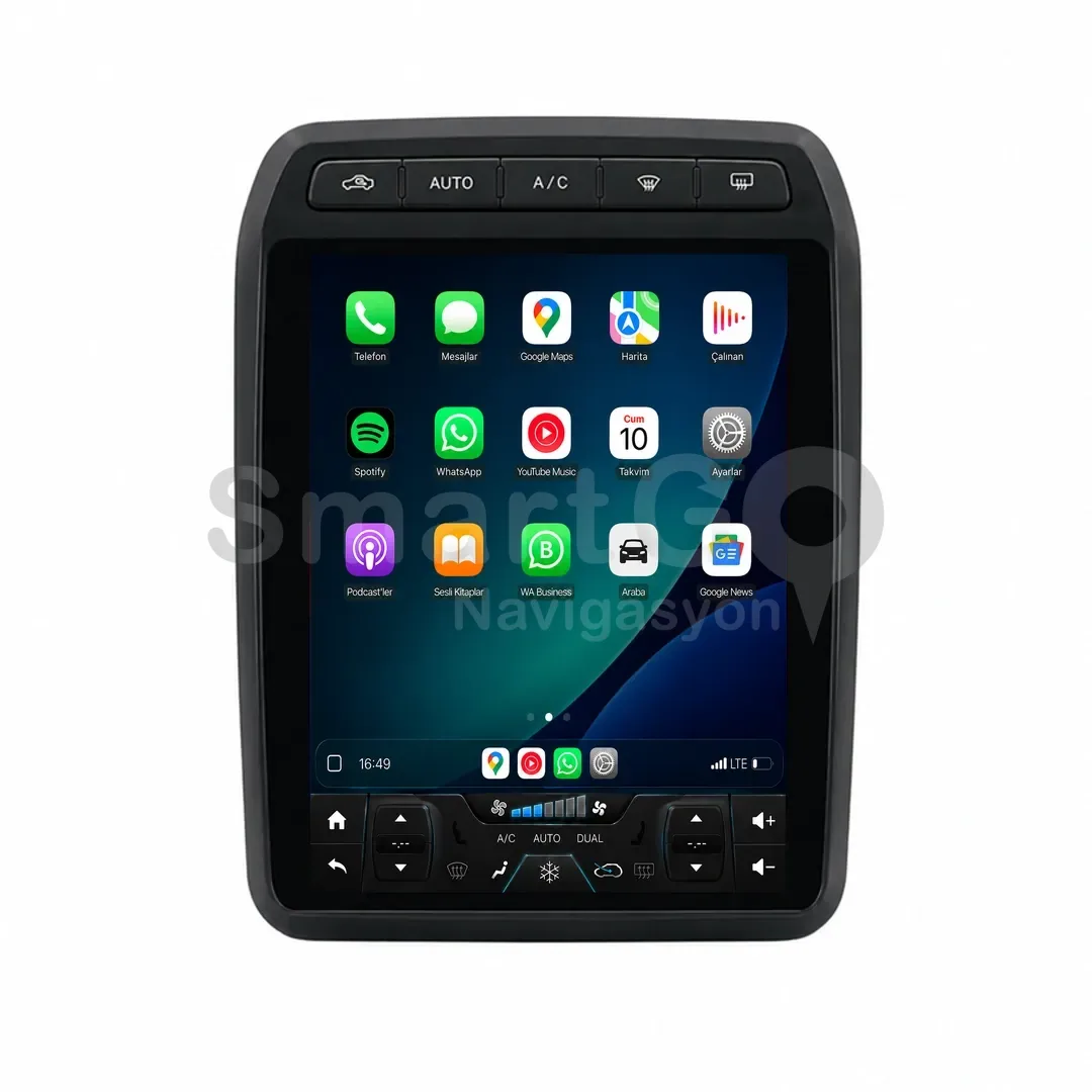 Citroen Berlingo Android Tesla Multimedya Sistemi (2009-2018) - 9.7 İnç