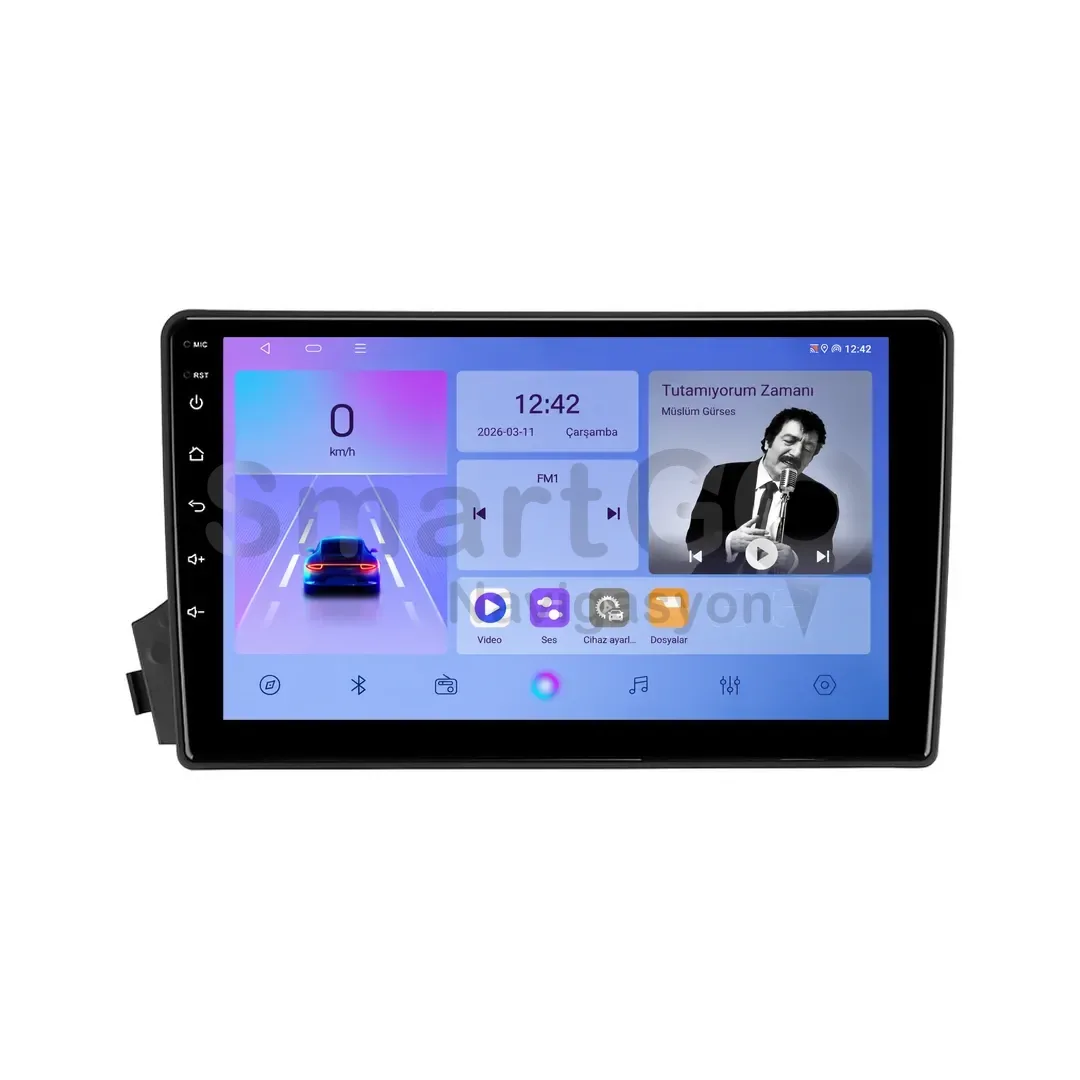 SsangYong Kyron Android Multimedya Sistemi (2006-2012) - Actyon 9 İnç