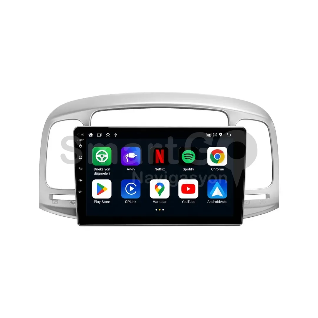 Hyundai Accent Era Android Multimedya Sistemi (2006-2012) - 9 İnç