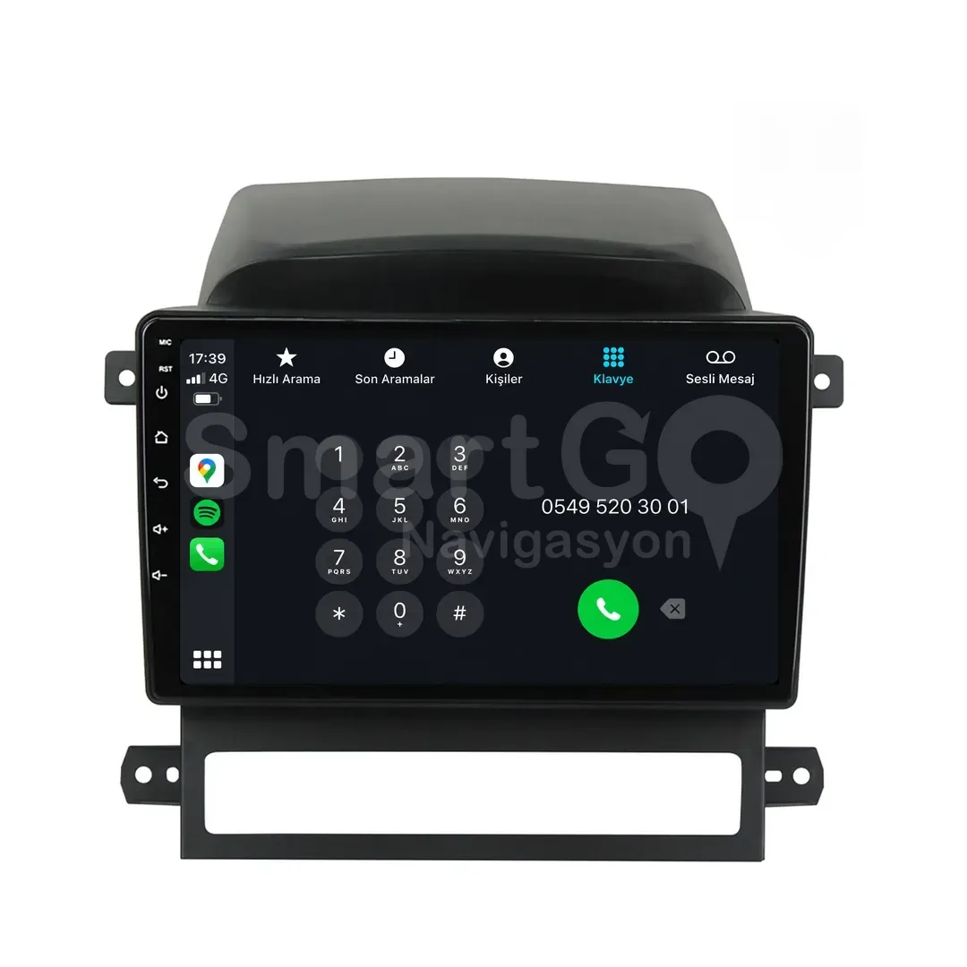Chevrolet Captiva Android Multimedya Sistemi (2007-2012) - 9 İnç