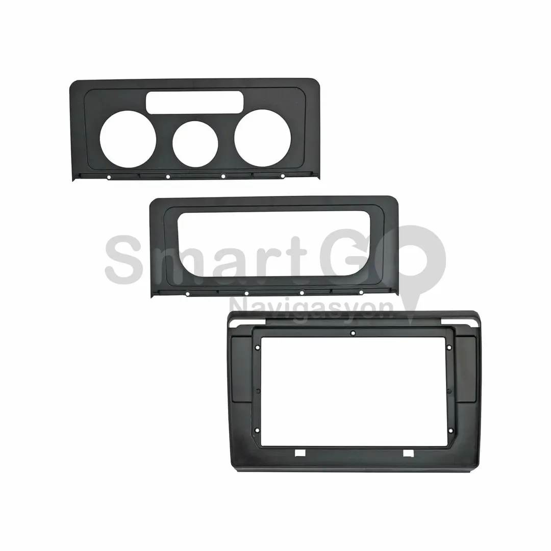 Volkswagen Caddy Manuel 10 İnç 2004-2010 Multimedya Çerçevesi