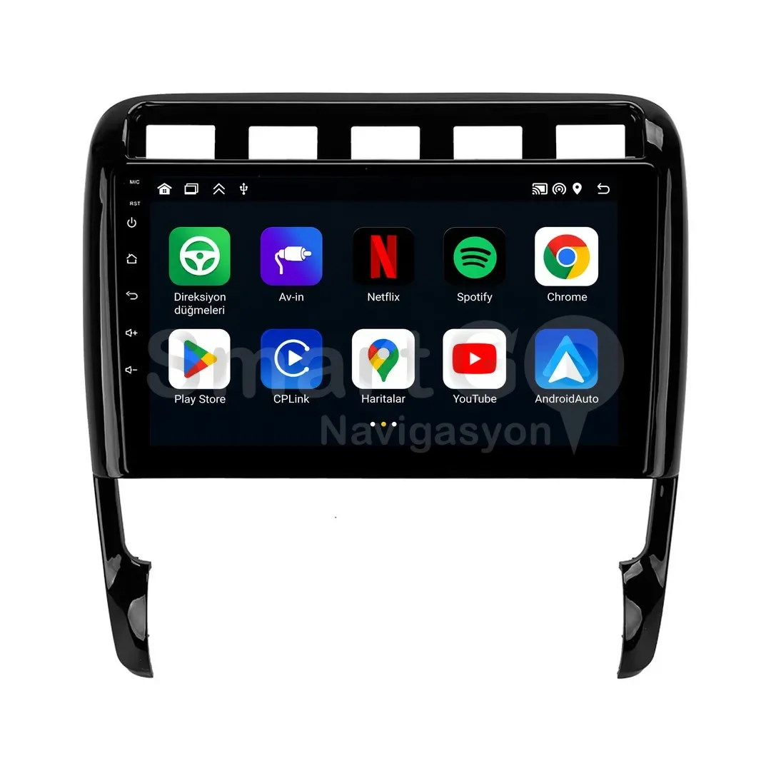 Porsche Cayenne Android Multimedya Sistemi (2003-2010) - 9 İnç