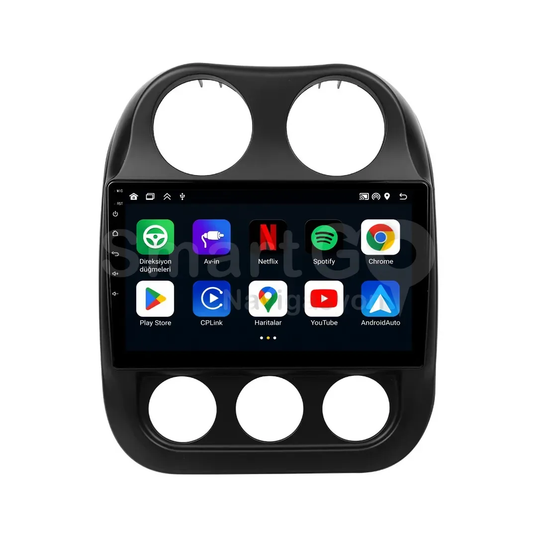 Jeep Patriot Android Multimedya Sistemi (2009-2011) - Compass 10 İnç