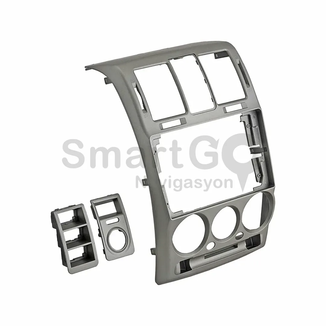 Hyundai Getz 9 İnç 2003-2011 Gri Multimedya Çerçevesi