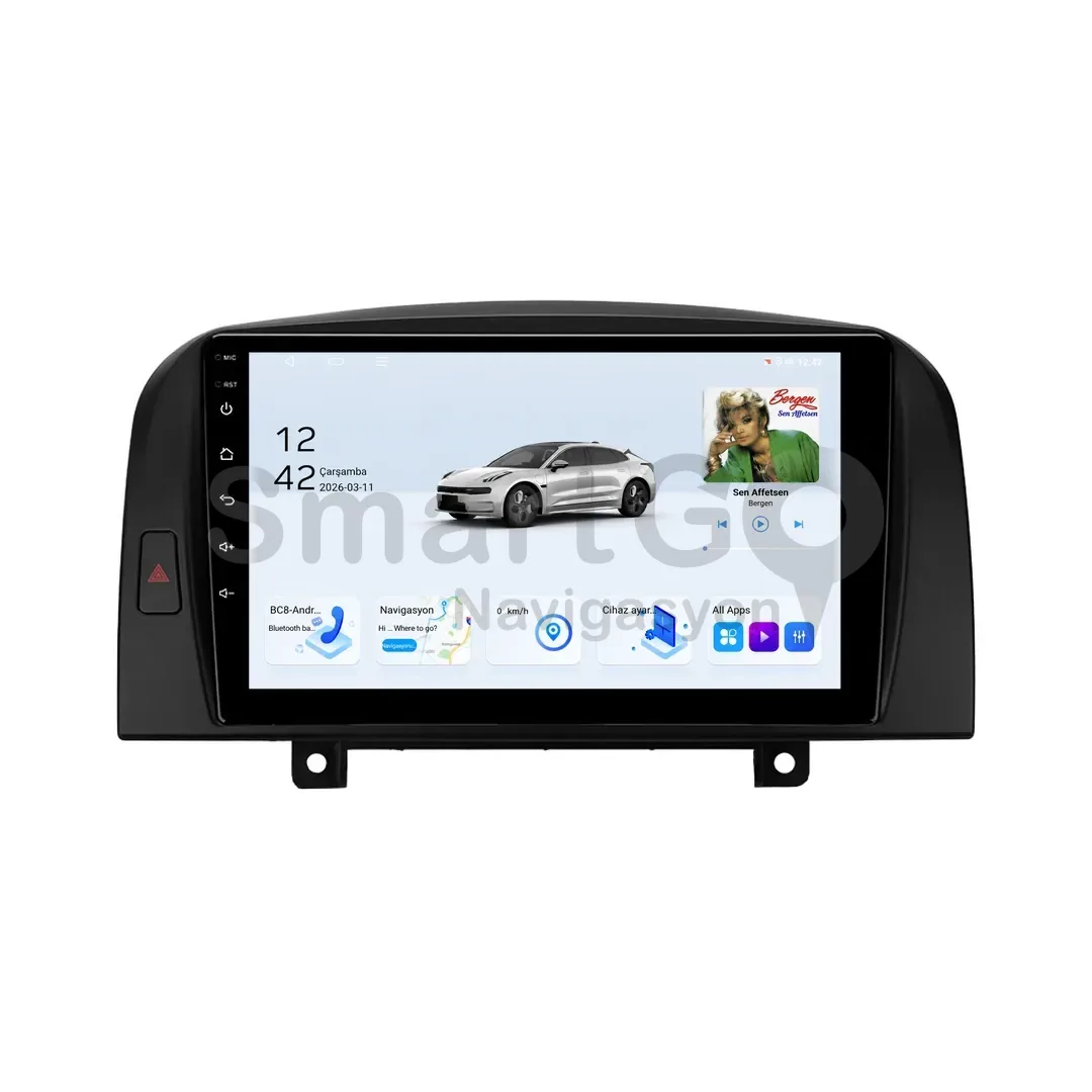 Hyundai Sonata Android Multimedya Sistemi (2005-2008) - 9 İnç