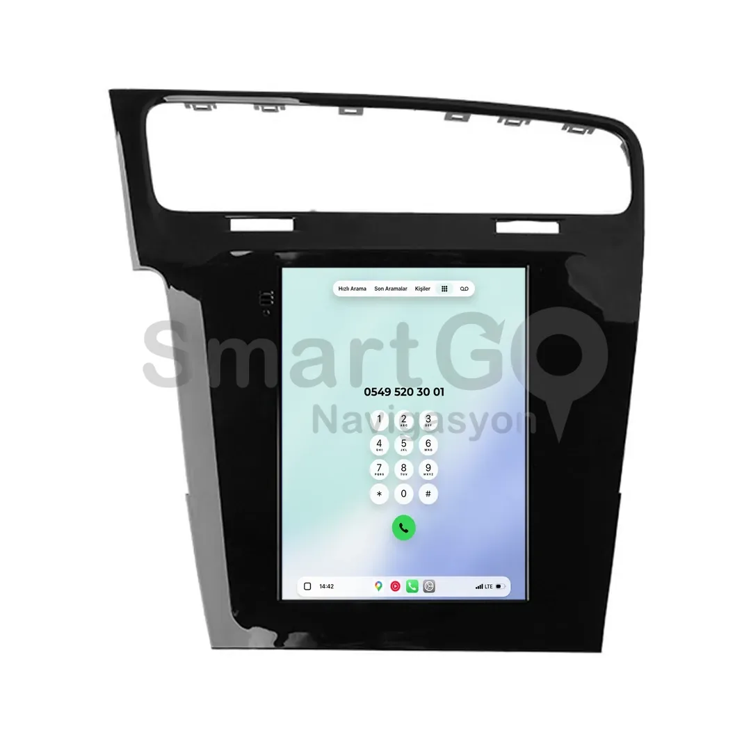 Volkswagen Golf Android Tesla Multimedya Sistemi (2012-2020) - 9.7 İnç