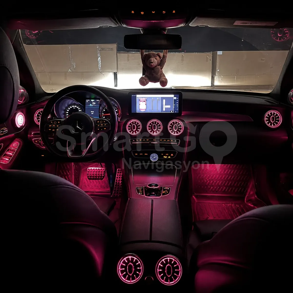 Mercedes W205 / W253 Full Ambiyans Aydınlatma Seti