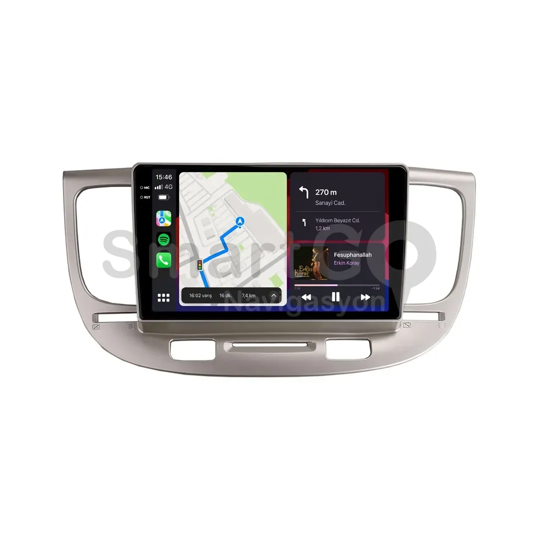 Kia Rio Android Multimedya Sistemi (2006-2011) - 9 İnç