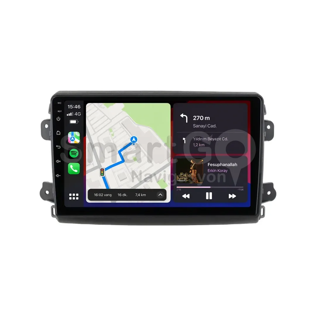 Fiat Ducato Android Multimedya Sistemi (2022-2025) - 9 İnç