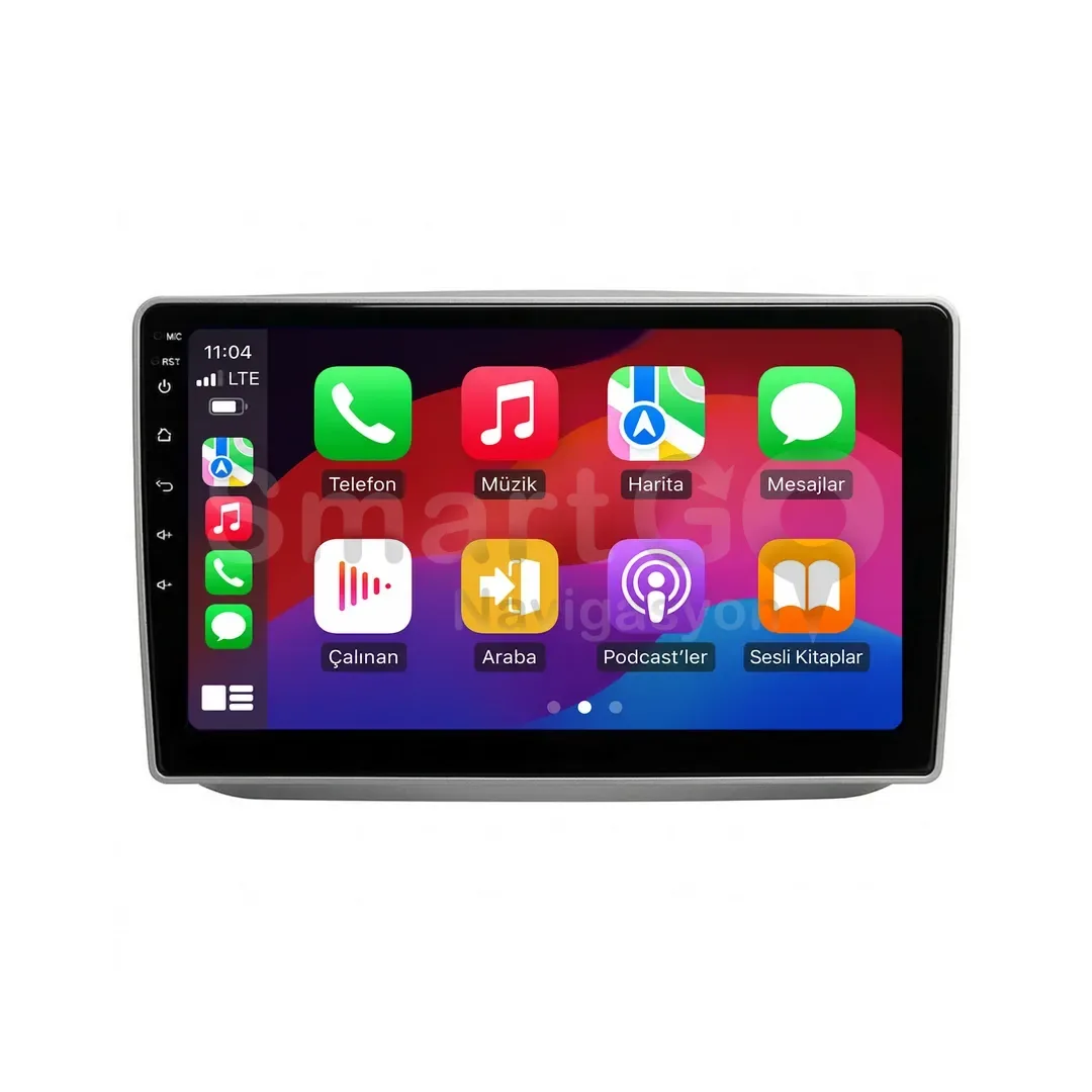 Skoda Fabia Android Multimedya Sistemi (2008-2014) - 10 İnç Gri