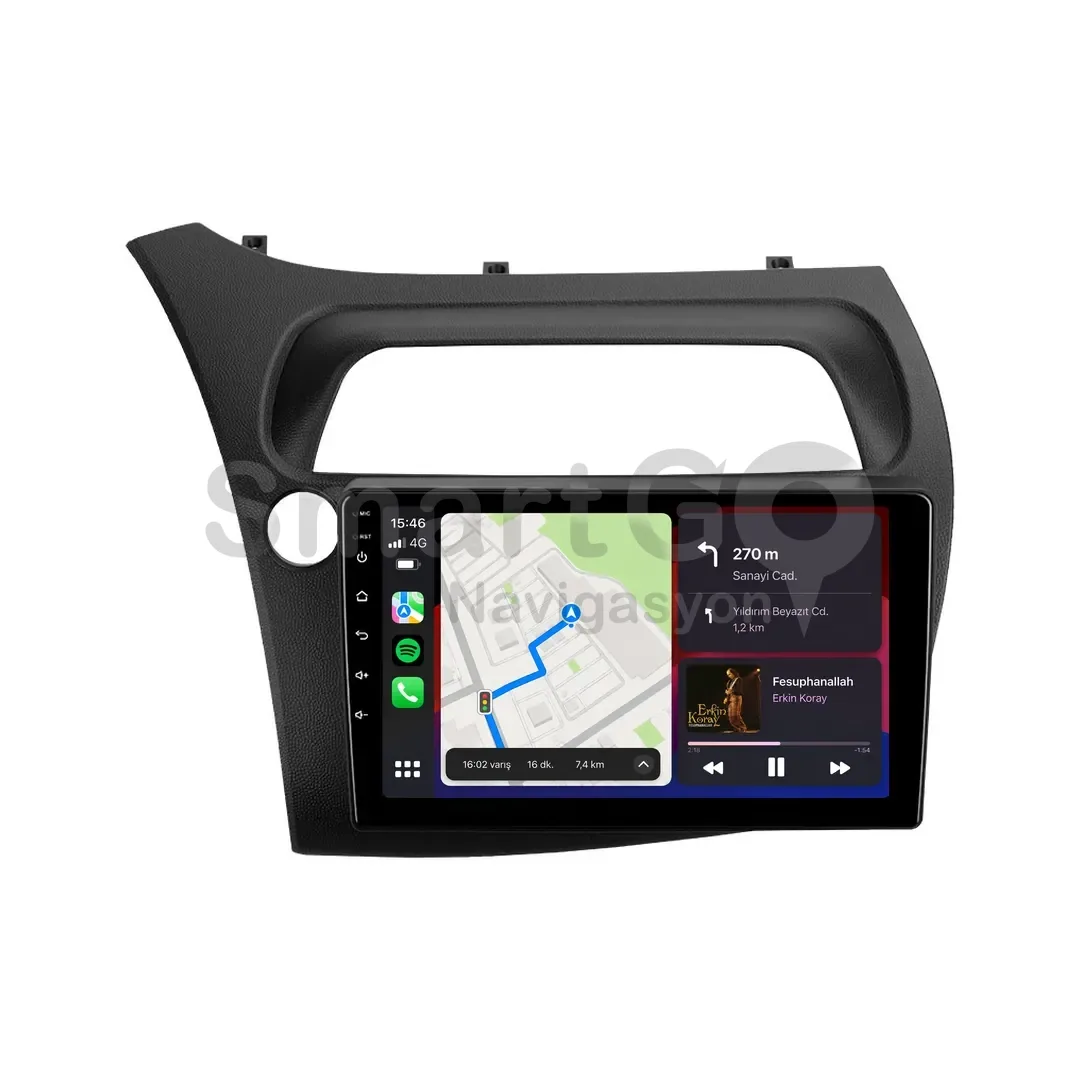 Honda Civic Android Multimedya Sistemi (2006-2012) - 9 İnç