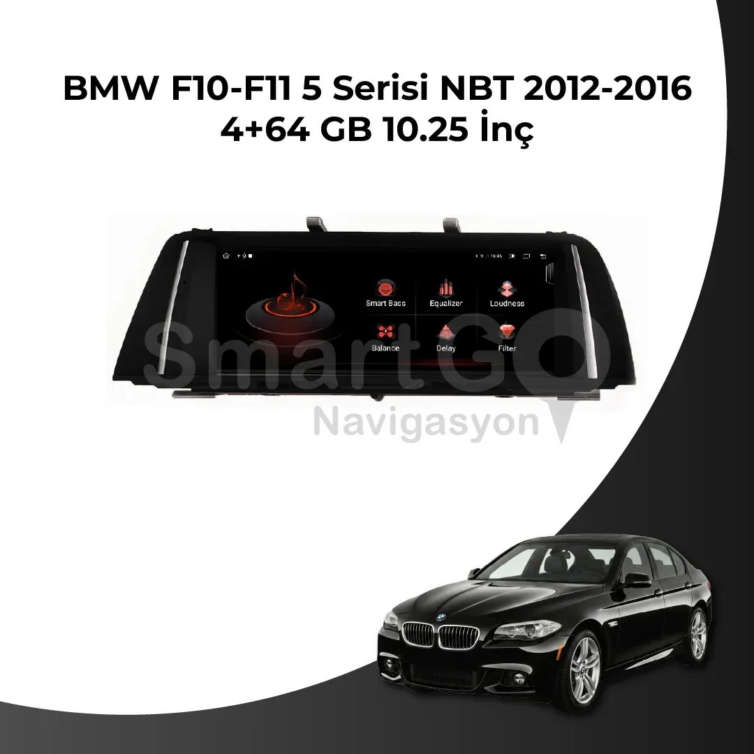 BMW F10/F11 5 Serisi 2012-2016 OEM 10.25 İnç Android Multimedya