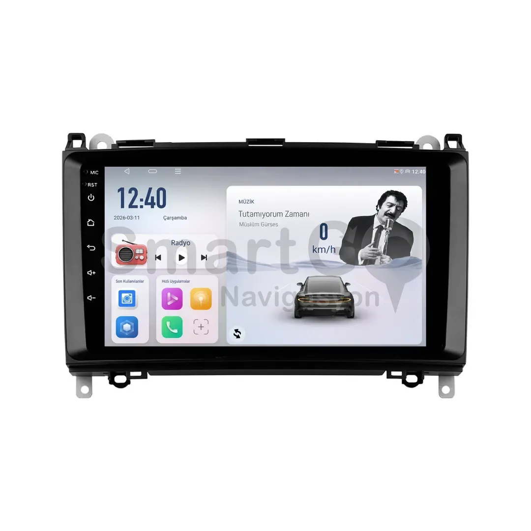 Mercedes Viano Android Multimedya Sistemi (2007-2012) - A-Class 9 İnç