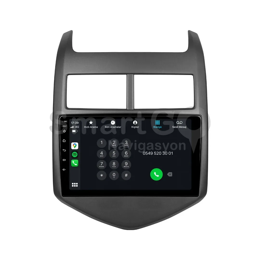 Chevrolet Aveo Android Multimedya Sistemi (2011-2013) - 9 İnç