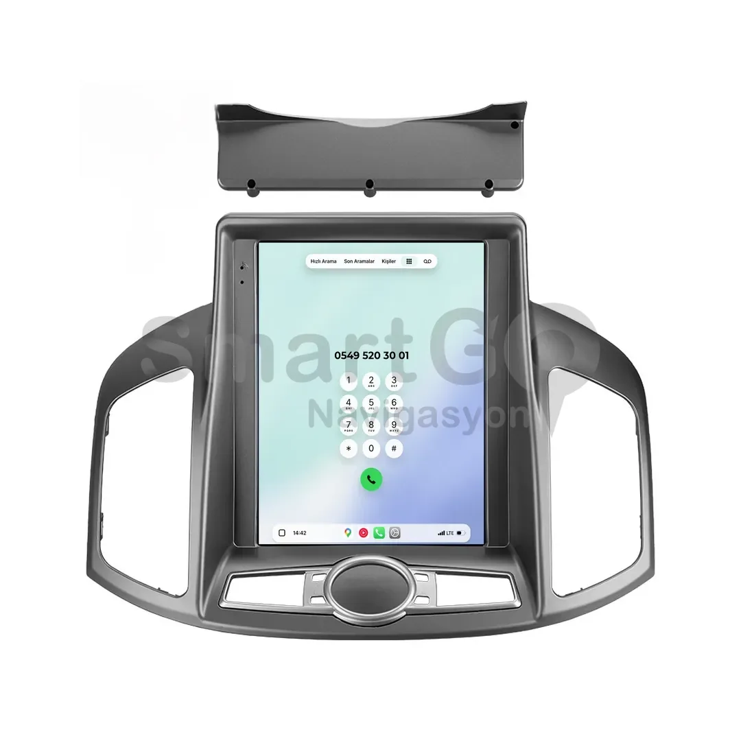 Chevrolet Captiva Android Tesla Multimedya Sistemi (2012-2013) - 9.7 İnç