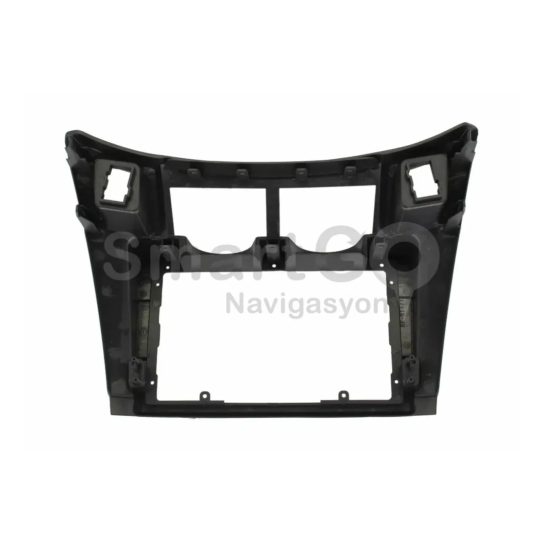 Toyota Yaris 9 İnç 2007-2011 Siyah Multimedya Çerçevesi