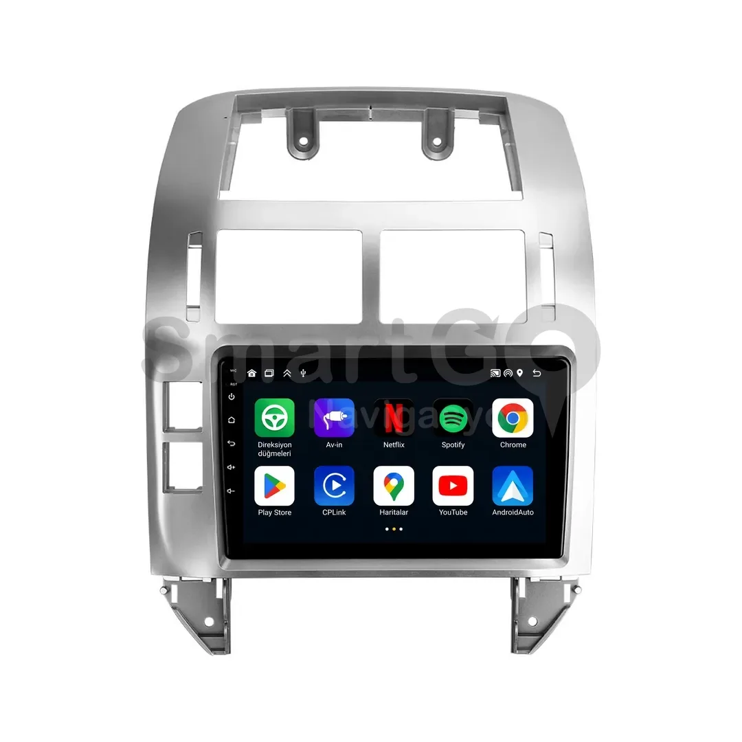 Volkswagen Polo Android Gri Multimedya Sistemi (2003-2009) - 9 İnç