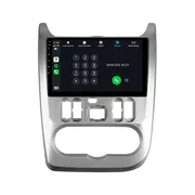 Dacia Sandero Android Multimedya Sistemi (2009-2012) - Duster 9 İnç Gri