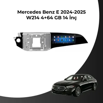 Mercedes Benz E W214 2024-2025 OEM 14 İnç Android Multimedya