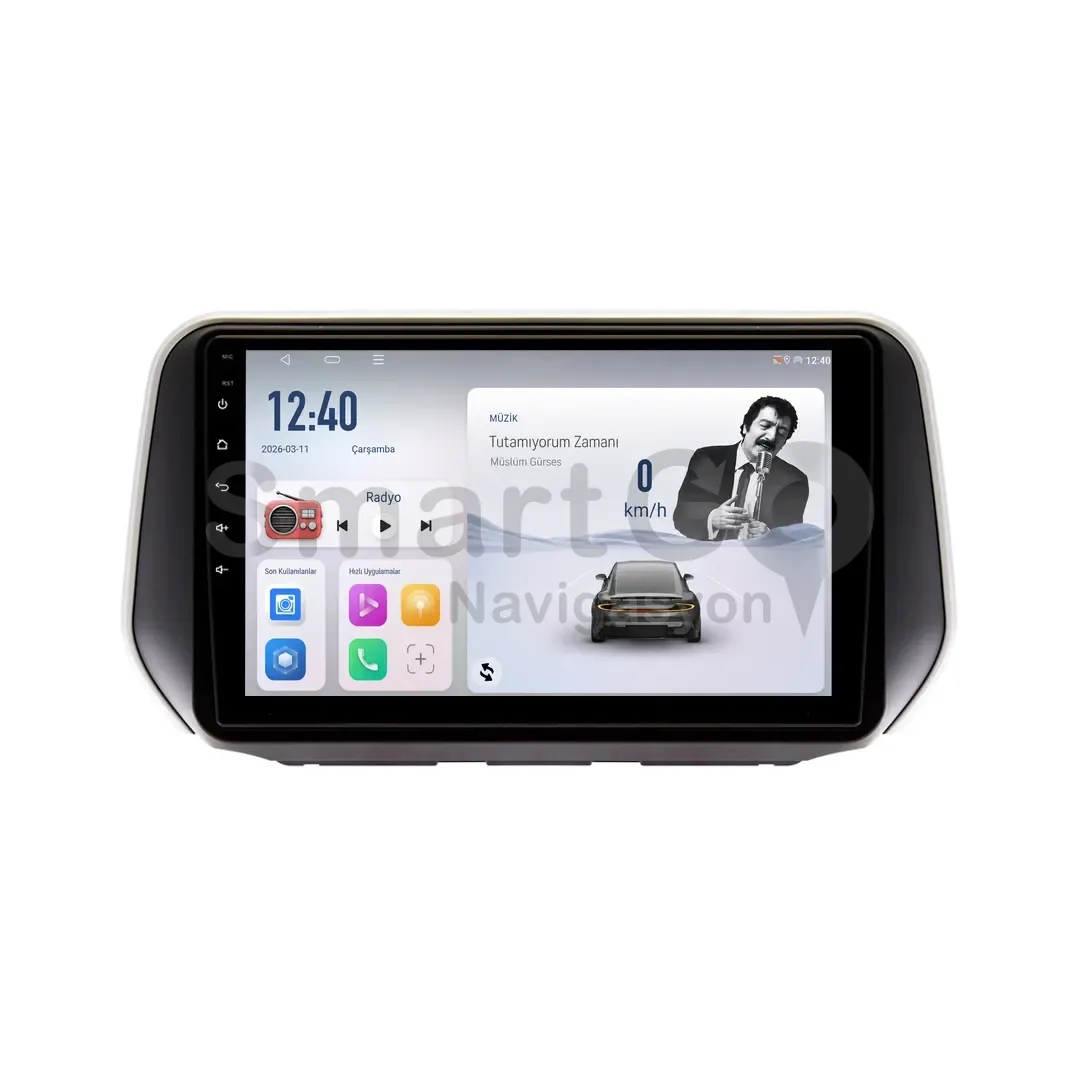 Hyundai Santa Fe Android Multimedya Sistemi (2019-2023) - 10 İnç