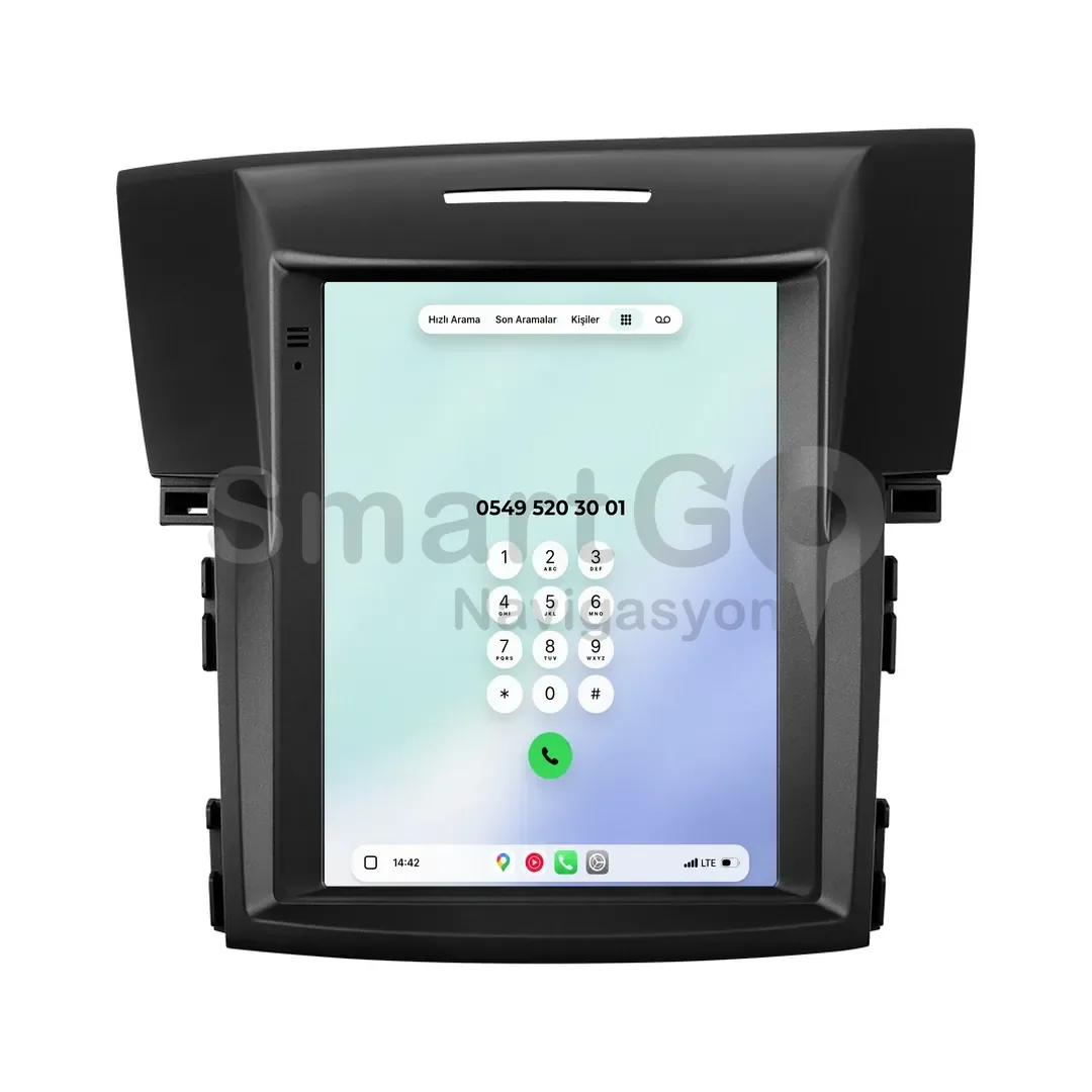Honda CR-V Android Tesla Multimedya Sistemi (2013-2018) - 9.7 İnç