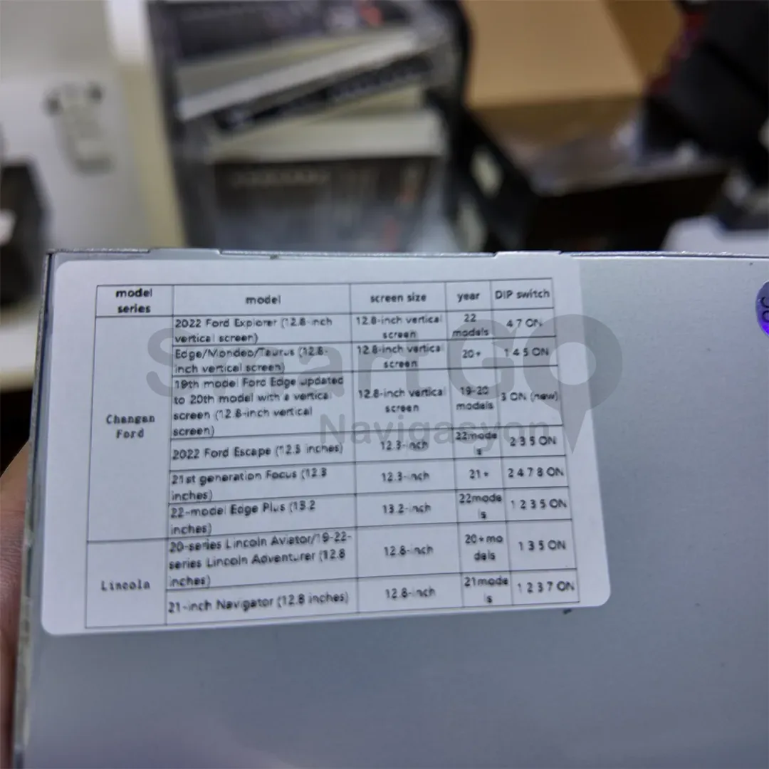 Ford Sync 4 Interface Kamera Modülü