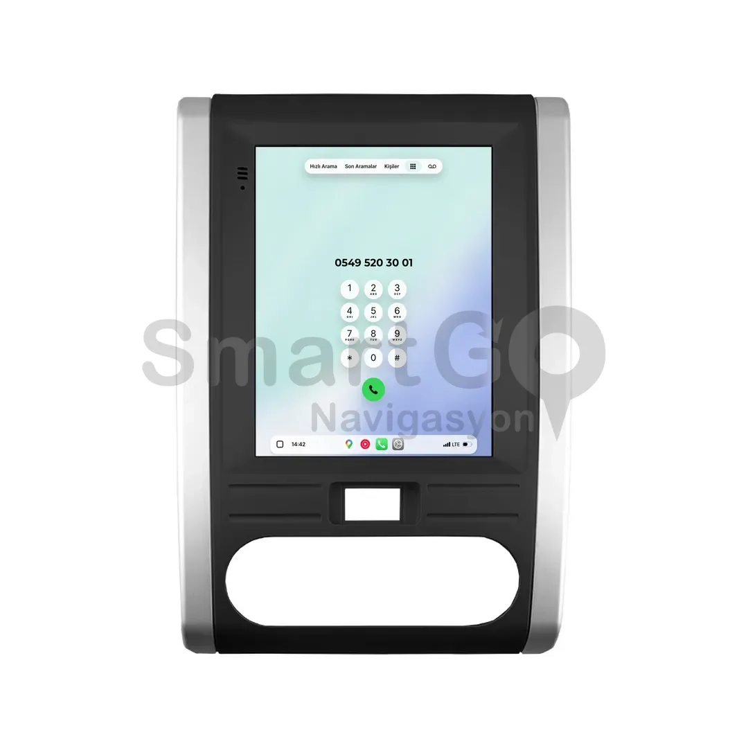 Nissan X-Trail Android Tesla Multimedya Sistemi (2008-2013) - 9.7 İnç