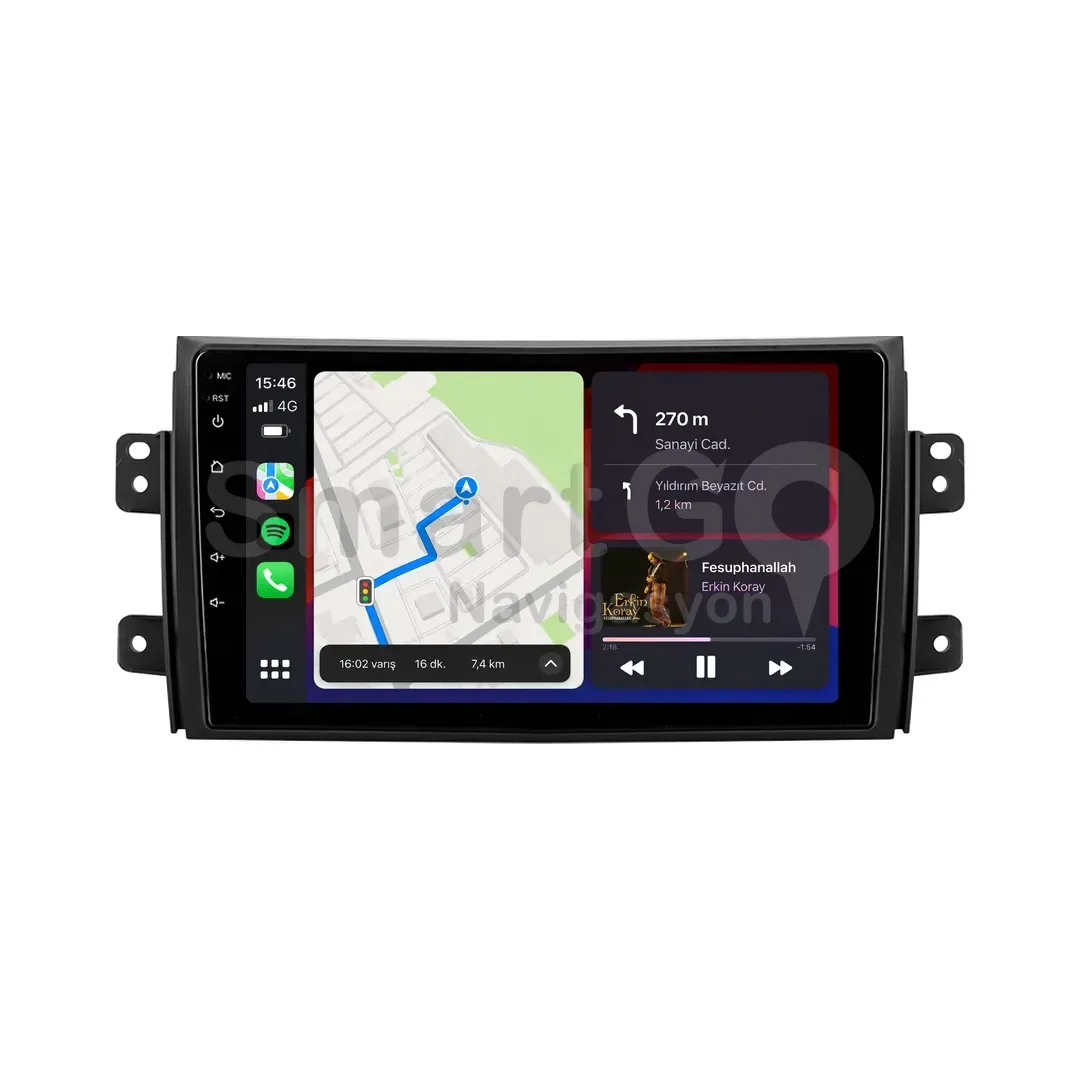 Fiat Sedici Android Multimedya Sistemi (2007-2008) - 9 İnç